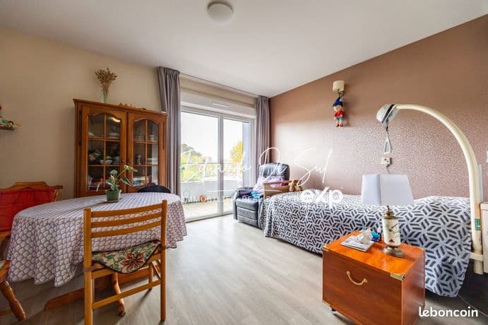 Appartement T1 de 24 m² vendu loué à Mérignac avec balcon